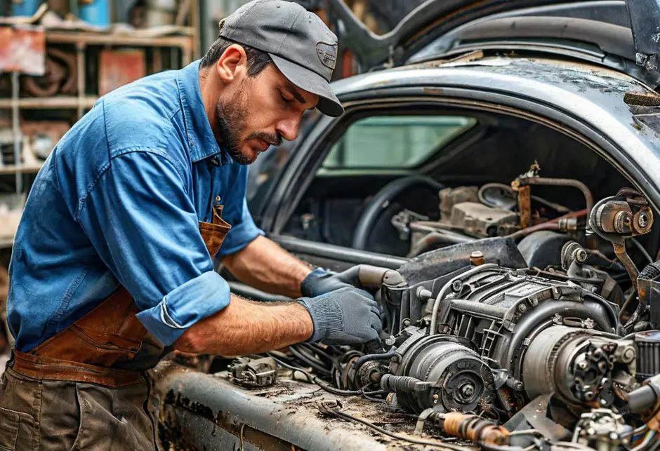 Замена водяного насоса (помпы) Fiat Ducato