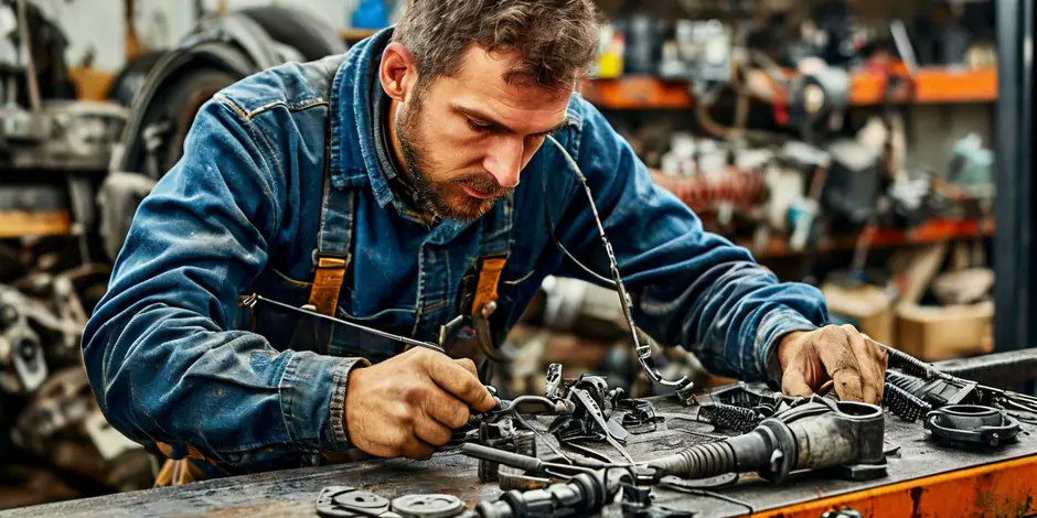 Замена троса ручного тормоза Fiat Ducato