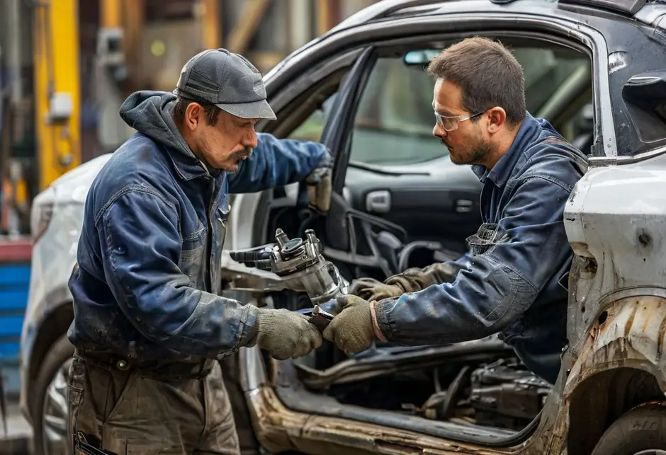 Замена наружной ручки сдвижной двери Фиат Дукато 244