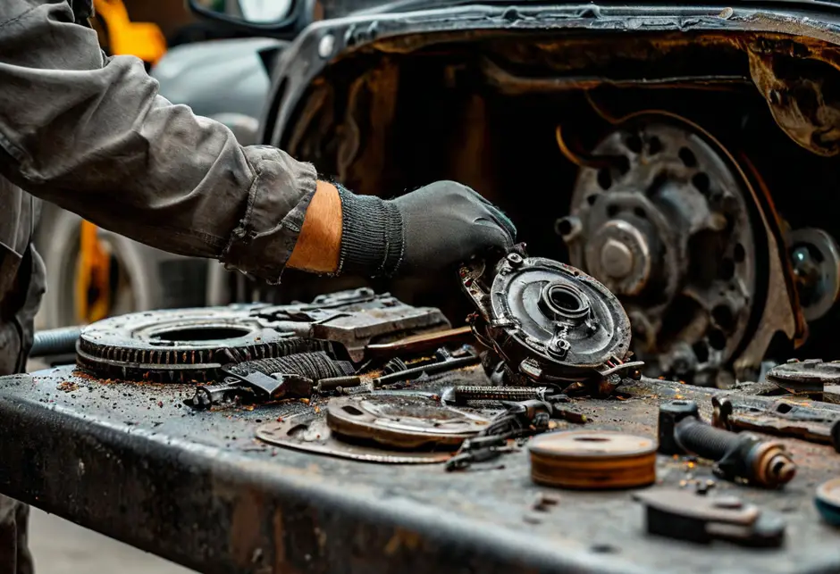 Замена колодки ручного тормоза комплект Fiat Ducato