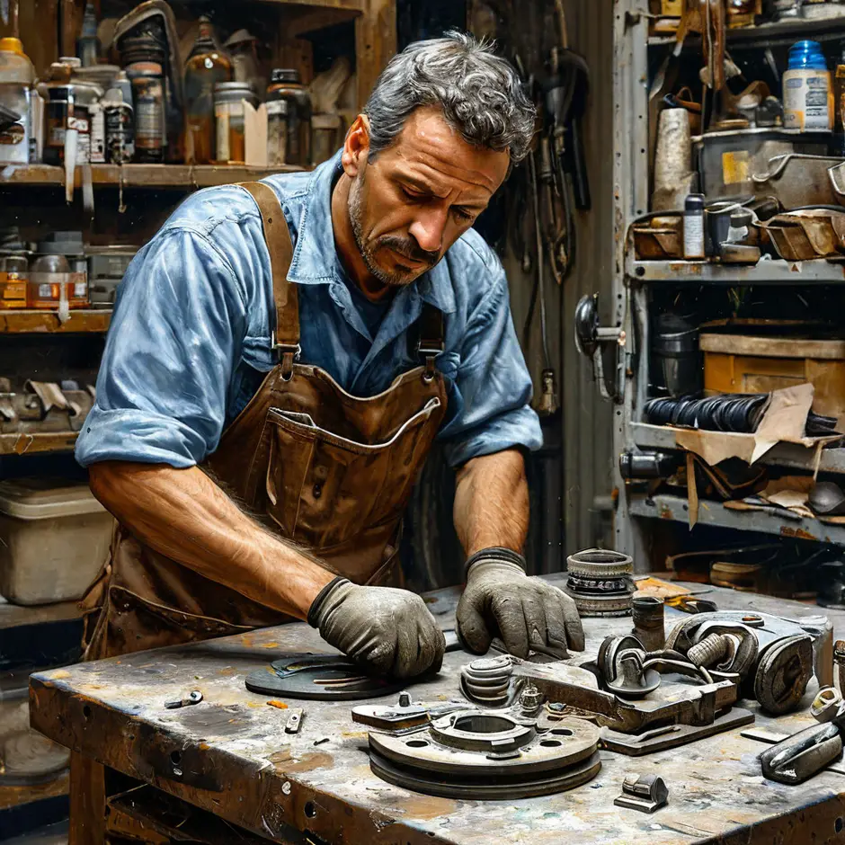 Замена комплекта передних тормозных колодок Fiat Ducato